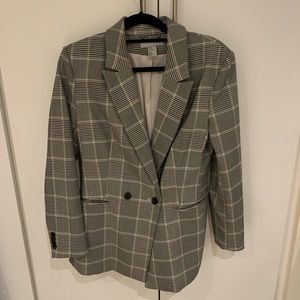 Plaid blazer